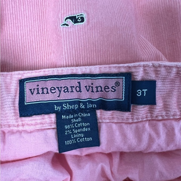 Vineyard Vines Pink Corduroy Skirt with Embroidered Whales 3T Girls - Picture 5 of 5